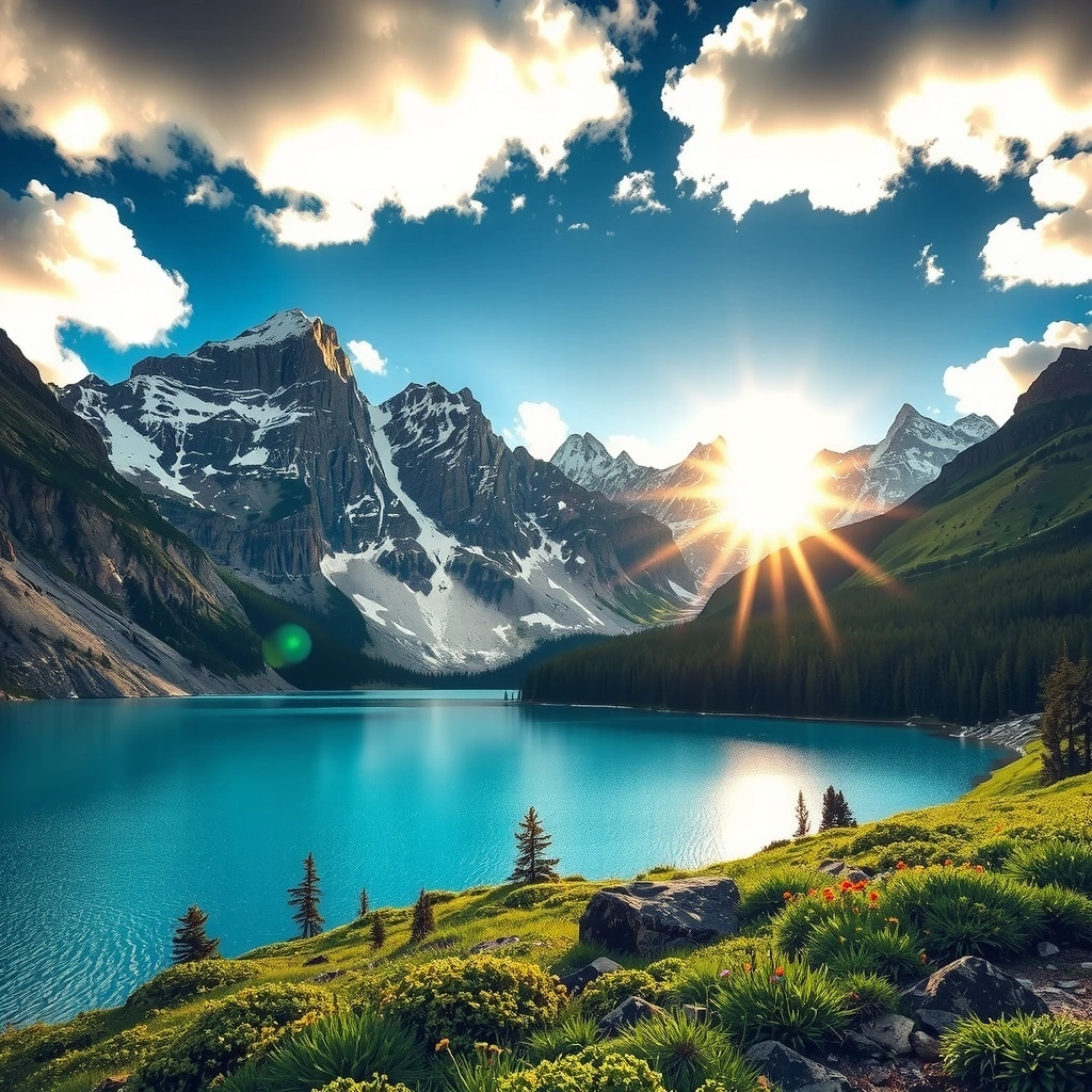 Центр США - национальный парк Рокки-Маунтинс