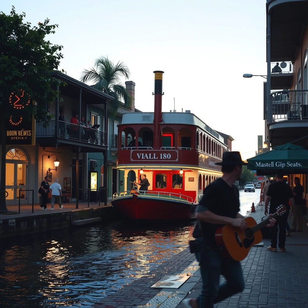 Душа Юга - плавучие казино в Новом Орлеане